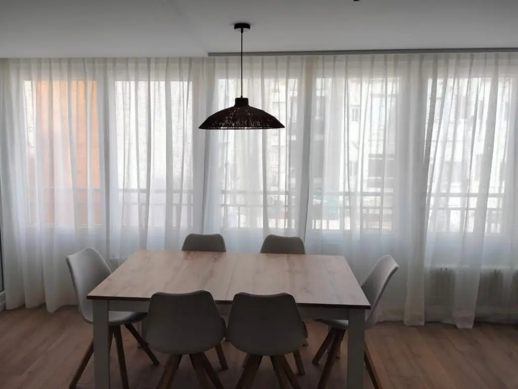 Cortinas Lino, poliester en Patraix