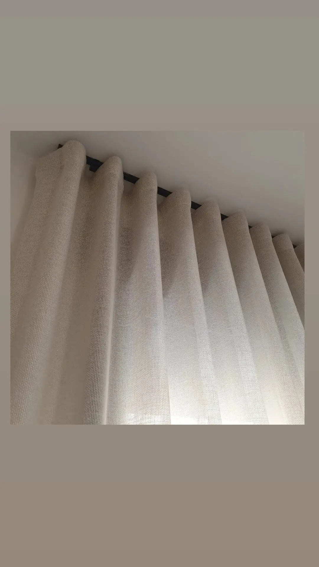 Cortinas a medida instaladas en Valencia — Etamin