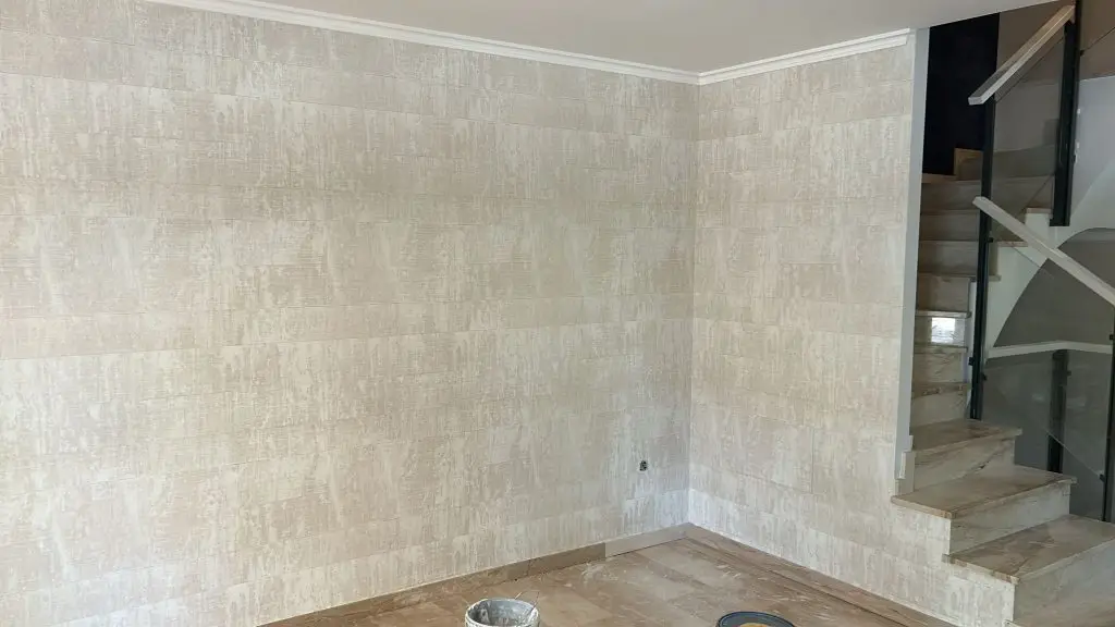 papel pintado Elitis instalado en Valencia