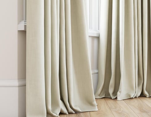 Cortinas aspecto lino EN13773, presupuesto online