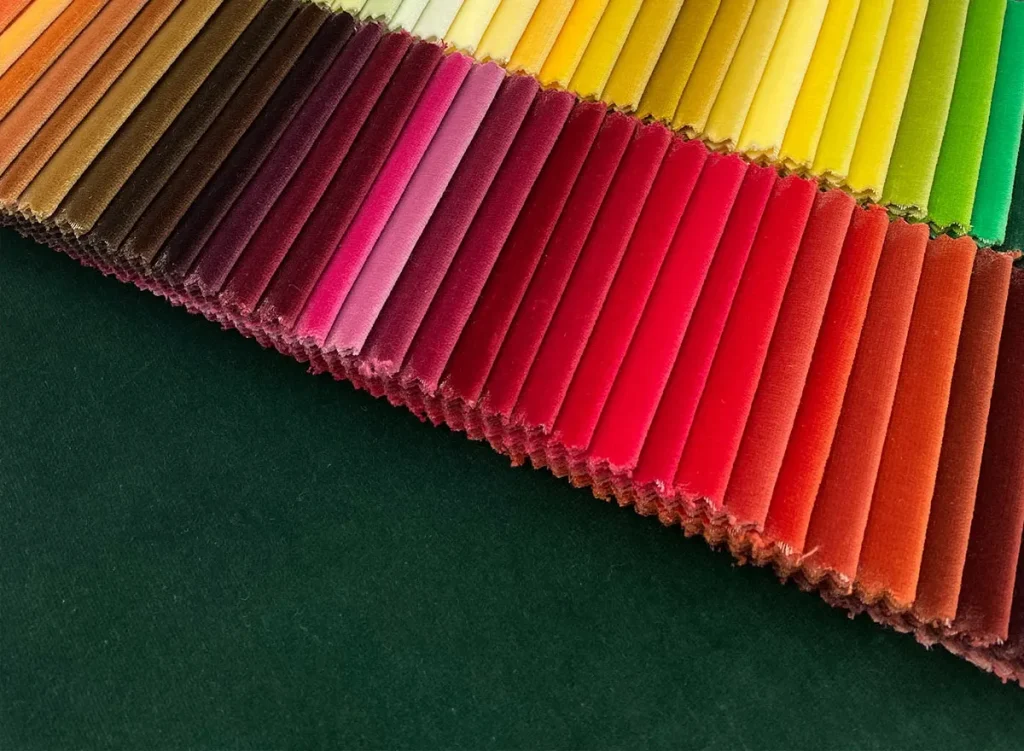 220 colores de terciopelo de algodón